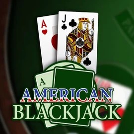American Blackjack slot logo by Habanero at Spinbara Casino