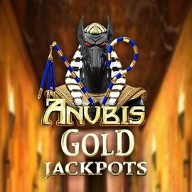 Anubis Gold Jackpots by Inspired Gaming, showcased at sspinbara.com – game logo