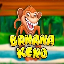 Banana Keno online game logo by Caleta Gaming on sspinbara.com