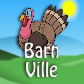 Official Lottery logo: Barn Ville by Wizard Games at Spinbara Casino