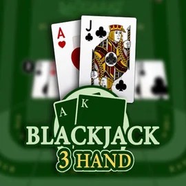 Official Table Games logo: Blackjack 3H (Habanero) by Habanero at Spinbara Casino