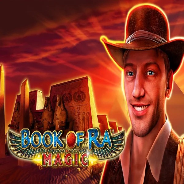 Book of Ra Magic slot visual from Greentube available on sspinbara.com