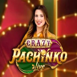 Crazy Pachinko online game logo by Evolution on sspinbara.com