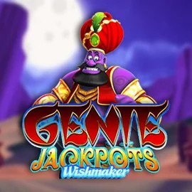 Genie Jackpots Wishmaker slot visual from Blueprint Gaming available on sspinbara.com