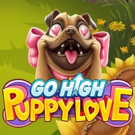 Go High Puppy Love online game logo by RubyPlay on sspinbara.com