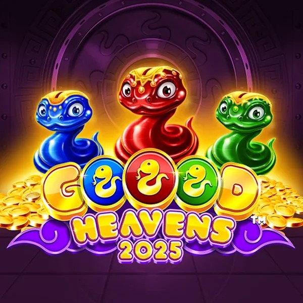 Goood Heavens slot visual from Rarestone Gaming available on sspinbara.com