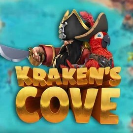 Krakens Cove slot logo by Relax Gaming at Spinbara Casino