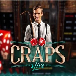 Live Craps logo – Live Casino by Evolution at Spinbara Casino