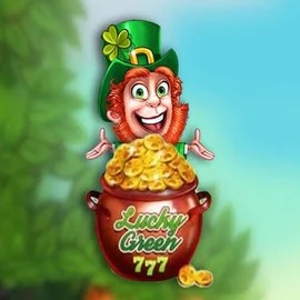 Lucky Green logo by betiXon at Spinbara Casino