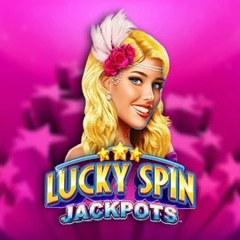 Lucky Spin Jackpots casino game by Novomatic – featured logo at Spinbara Casino