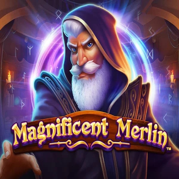 Magnificent Merlin slot visual from Greentube available on sspinbara.com