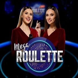 Mega Roulette logo – Live Casino by Pragmatic Play at Spinbara Casino
