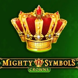 Mighty Symbols Crowns logo – Slots by Wazdan at Spinbara Casino