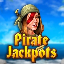 Pirate Jackpots logo by Belatra Games Spinbara Casino