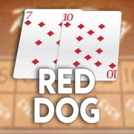 Poker logo of Red Dog from Rival at Spinbara Casino