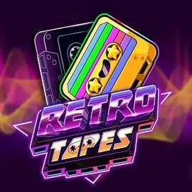 Retro Tapes logo by Push Gaming Spinbara Casino