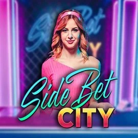 Side Bet City by Evolution, showcased at sspinbara.com – game logo