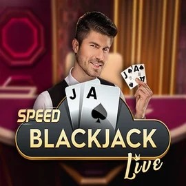 Live Casino logo of Speed Blackjack from Pragmatic Play at Spinbara Casino