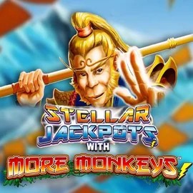 Play Stellar Jackpots with More Monkeys slot by Lightning Box Game on sspinbara.com