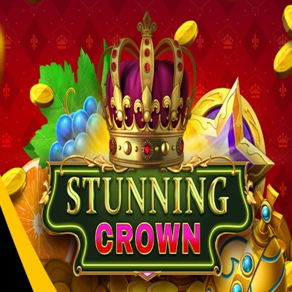 Official Slots logo: Stunning Crown by BF Games at Spinbara Casino
