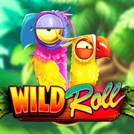 Wild Roll slot logo by Playtech at Spinbara Casino